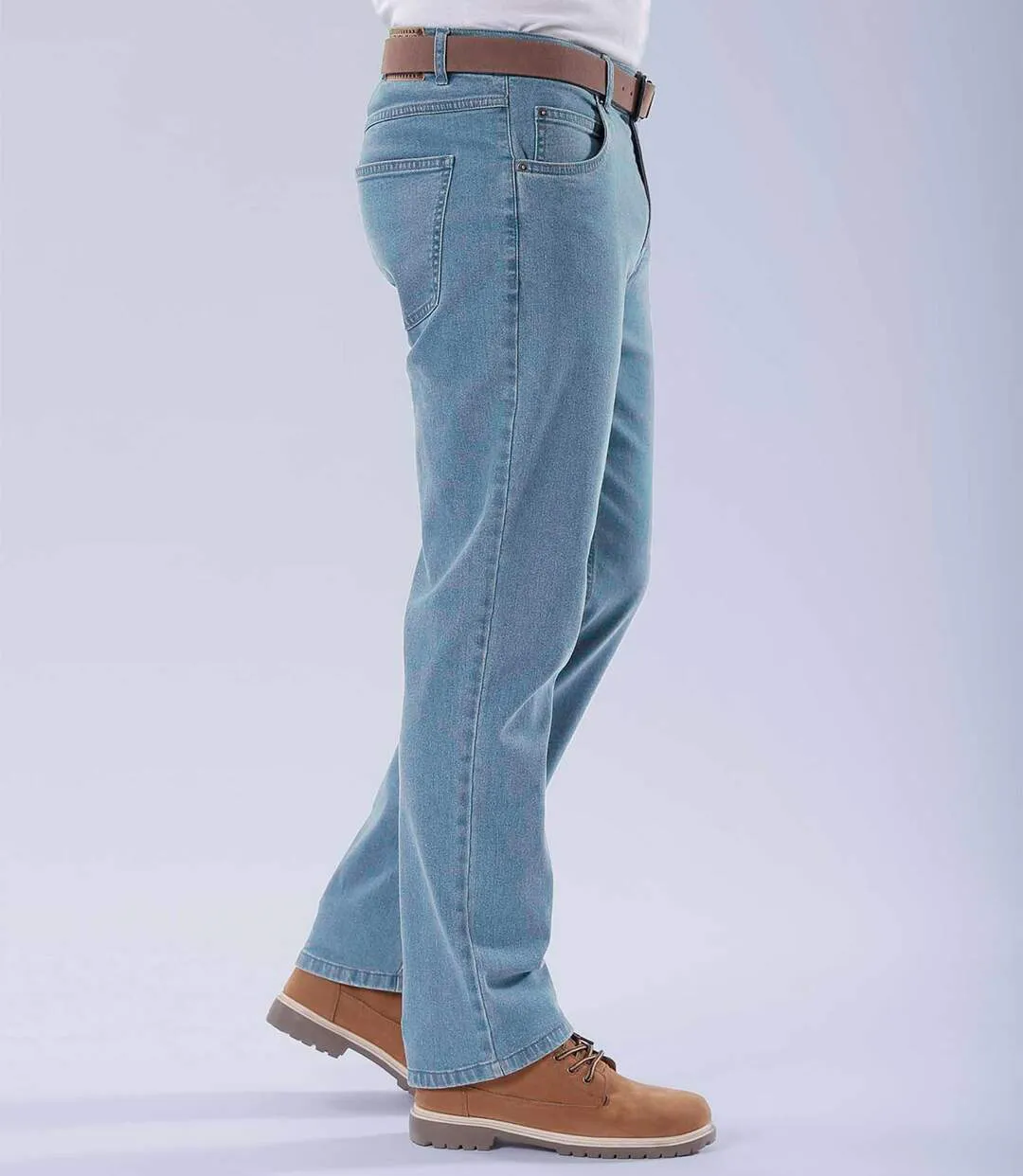 Jean Regular Stretch Bleu Clair 