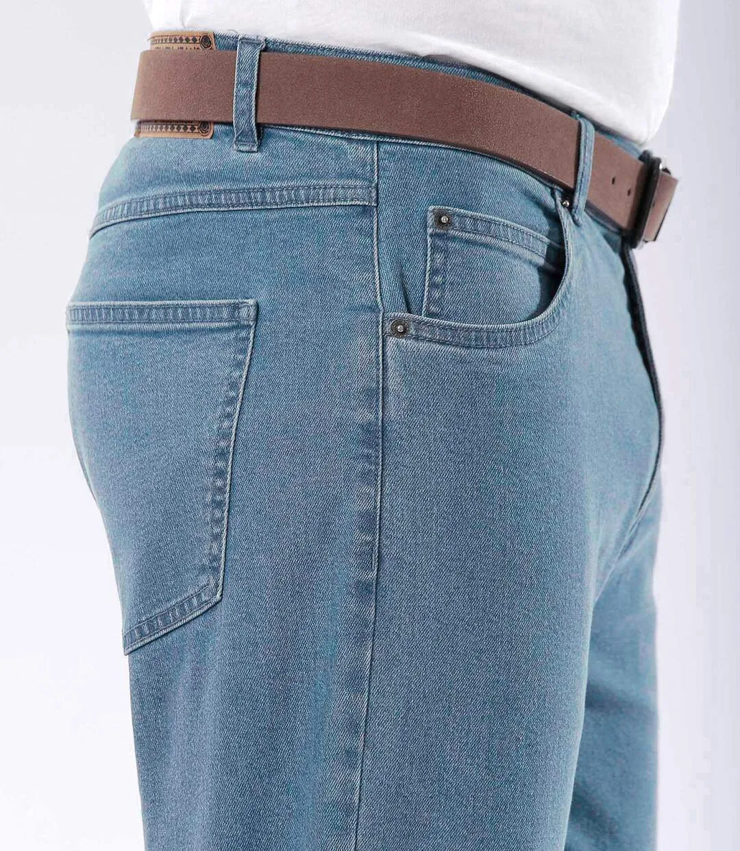 Jean Regular Stretch Bleu Clair 