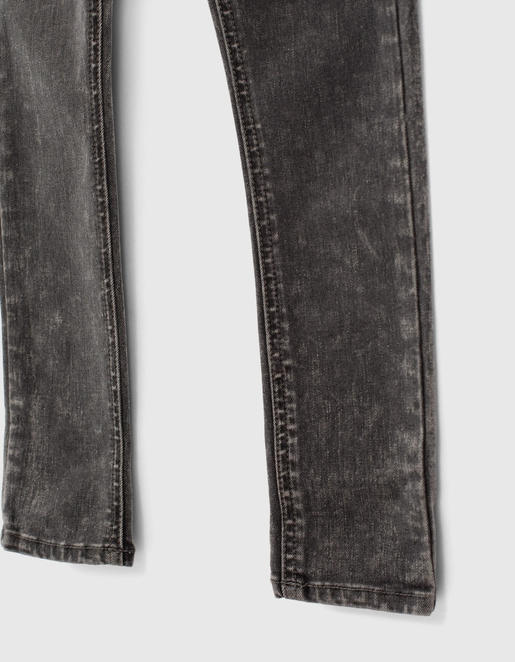 Jean skinny black used et bleu garçon 