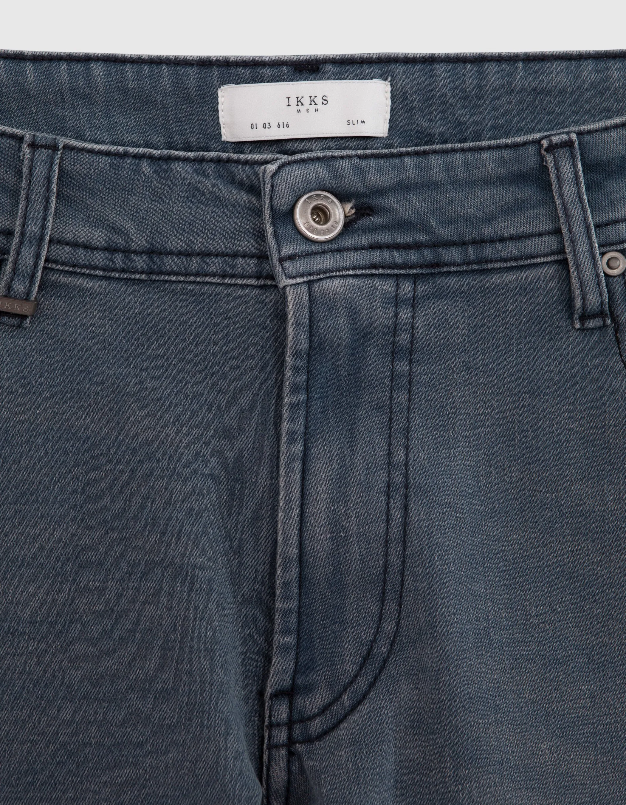 Jean SLIM ardoise Skip Homme