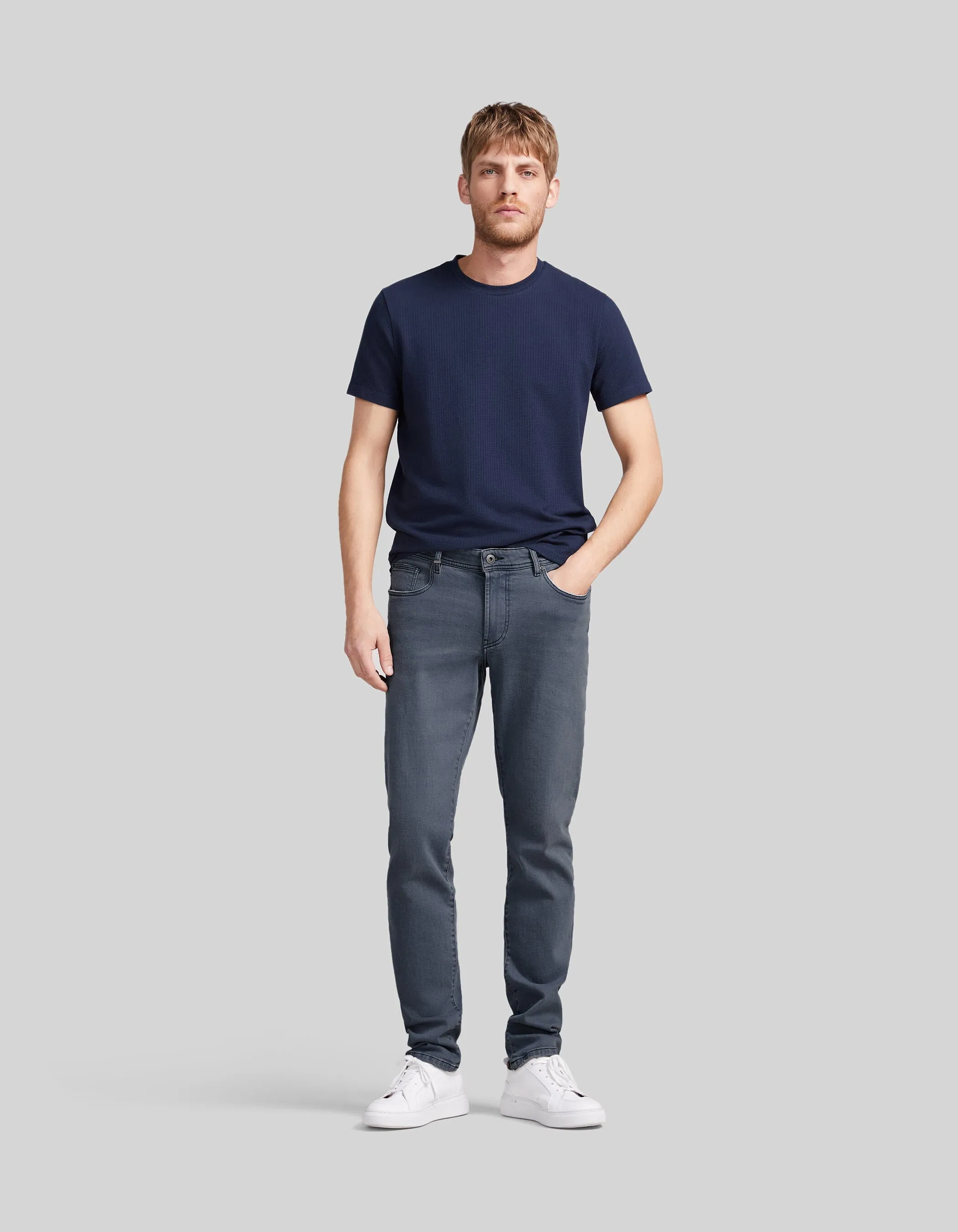 Jean SLIM ardoise Skip Homme