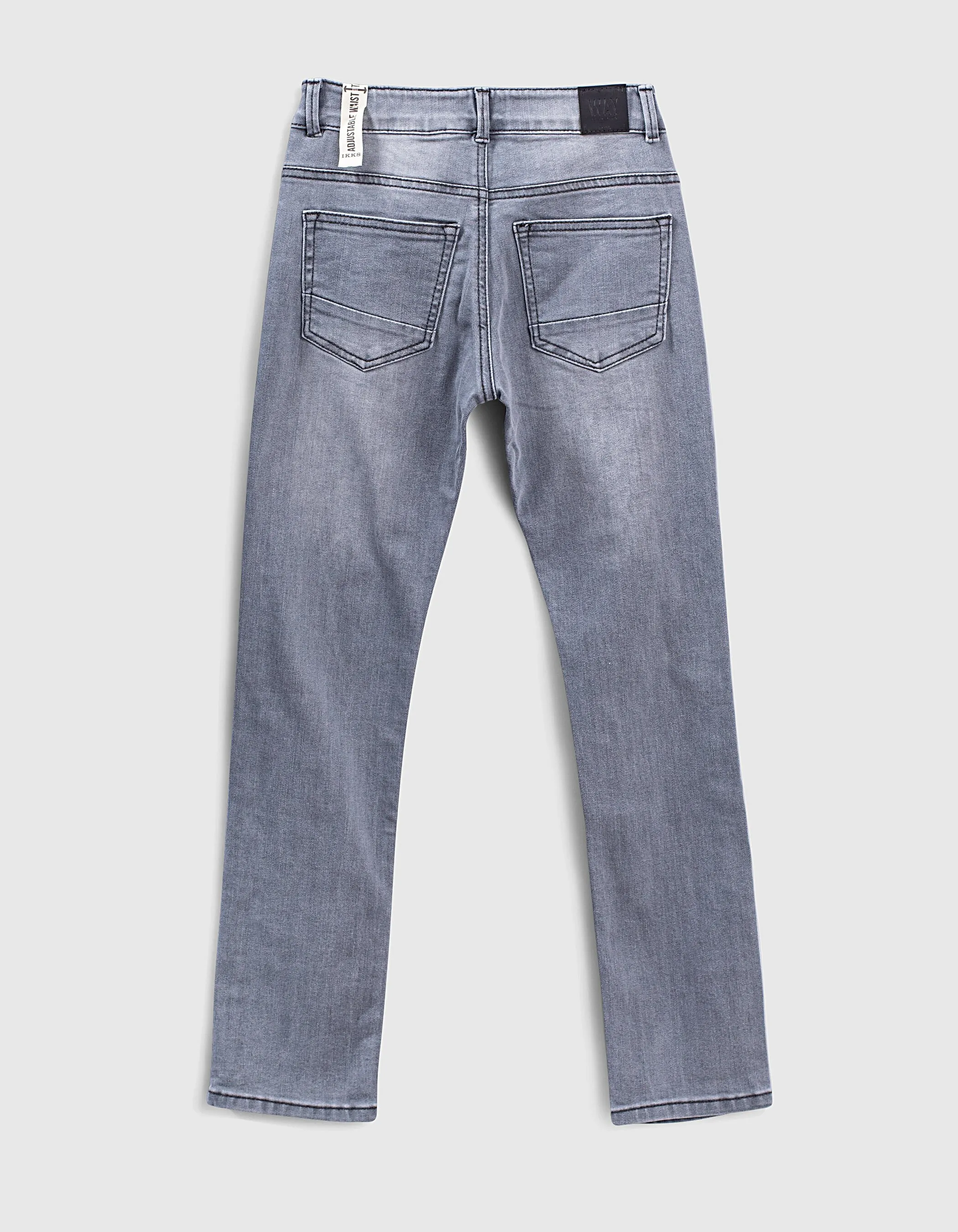 Jean slim light grey recyclé garçon 