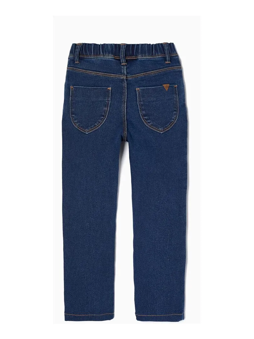 Jegging en Coton Fille  READY PLAYER - Bleu