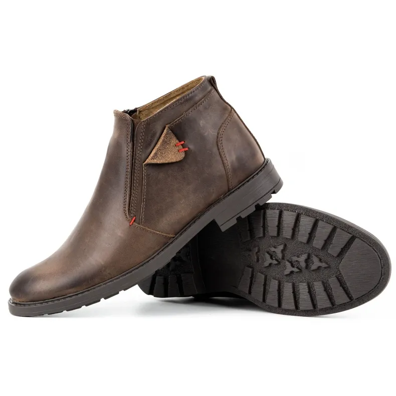 KOMODO Bottes de neige 855 marron brun