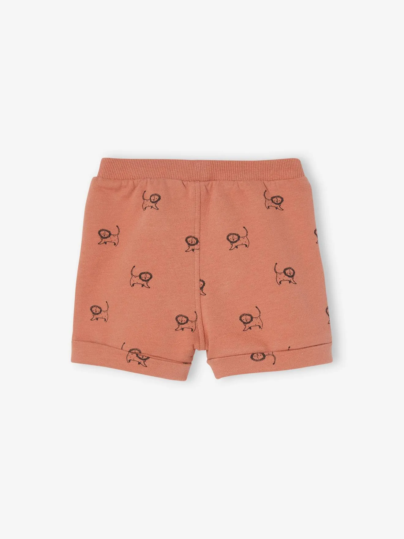 Lot de 2 shorts en molleton bébé vert d'eau - Vertbaudet