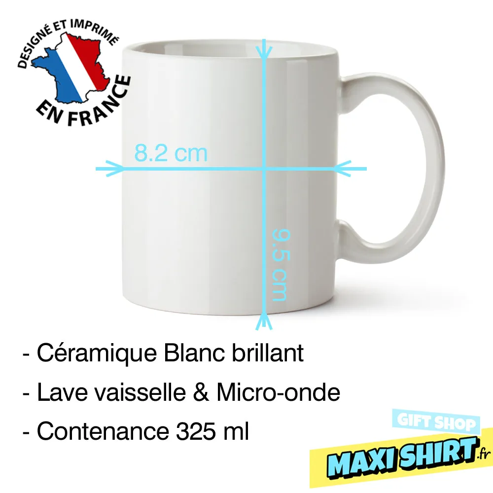 Lot T-Shirt + Mug humour Breton | pas besoin de Thérapie, BRETAGNE | imprimé en France | idée cadeau souvenir