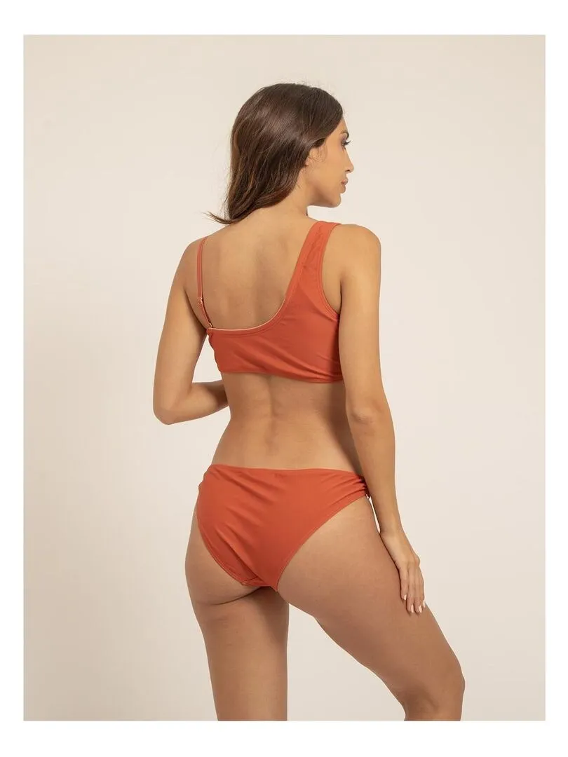 Maillot 2 pièces GRETA - Rouge brique