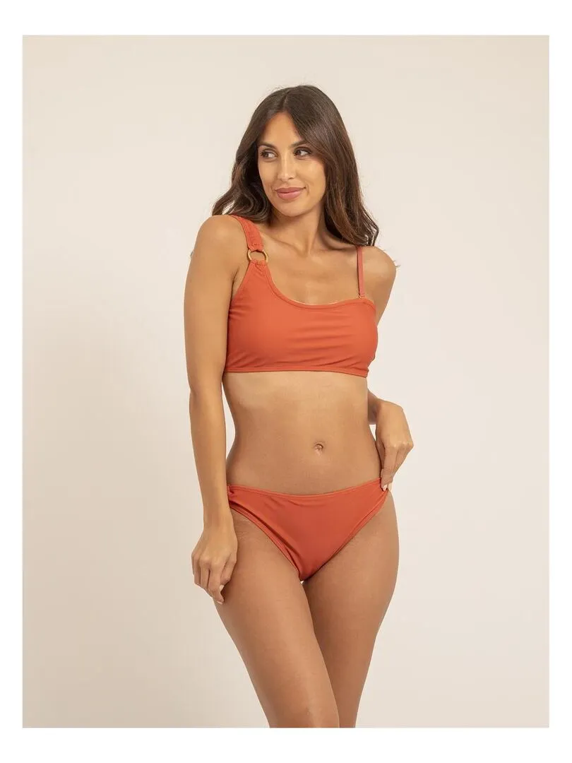 Maillot 2 pièces GRETA - Rouge brique