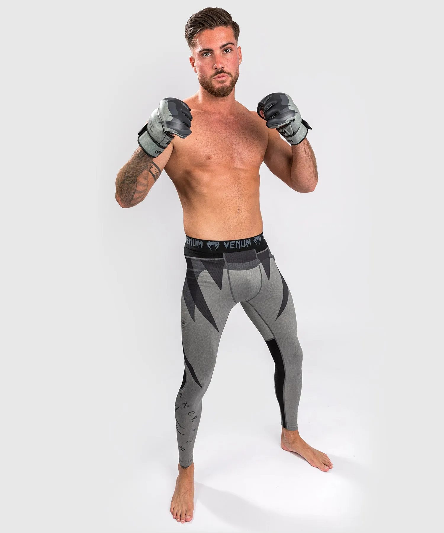 Pantalon De Compression Venum Stone - Vert Minéral