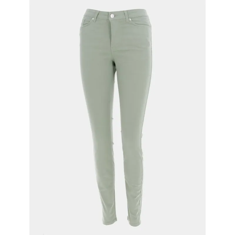 Pantalon fluide prisco écru bleu vert femme - La Petite Etoile | wimod