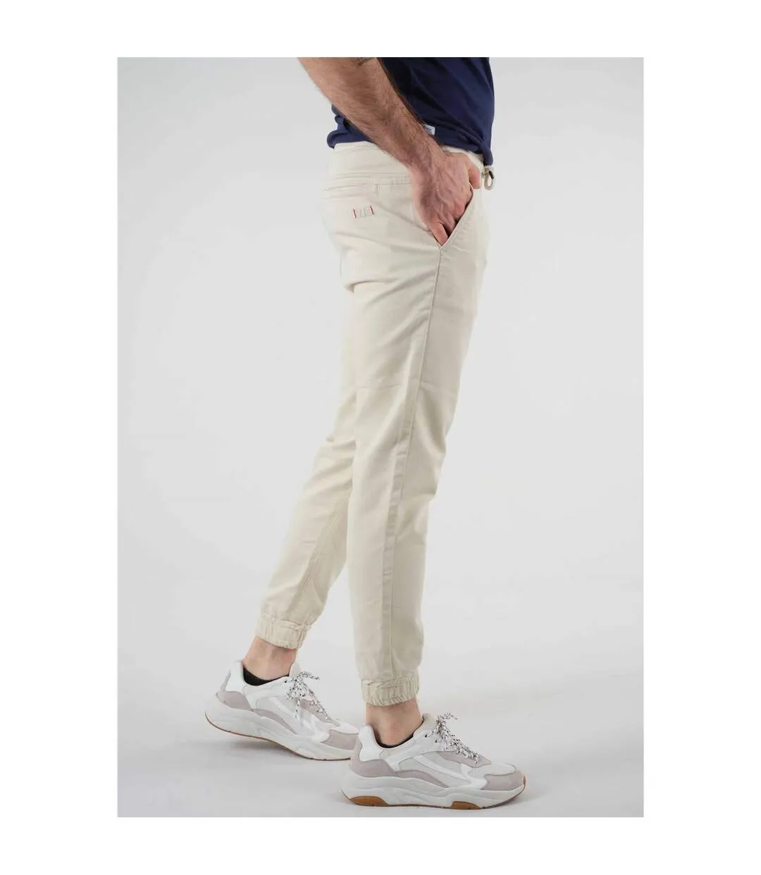 Pantalon jogging JORIS Ecru