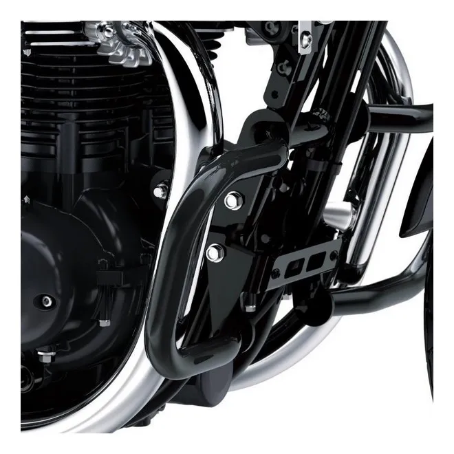 Pare-carters tubulaires noirs Kawasaki W800 (2019-2024) | Moto Shop 35