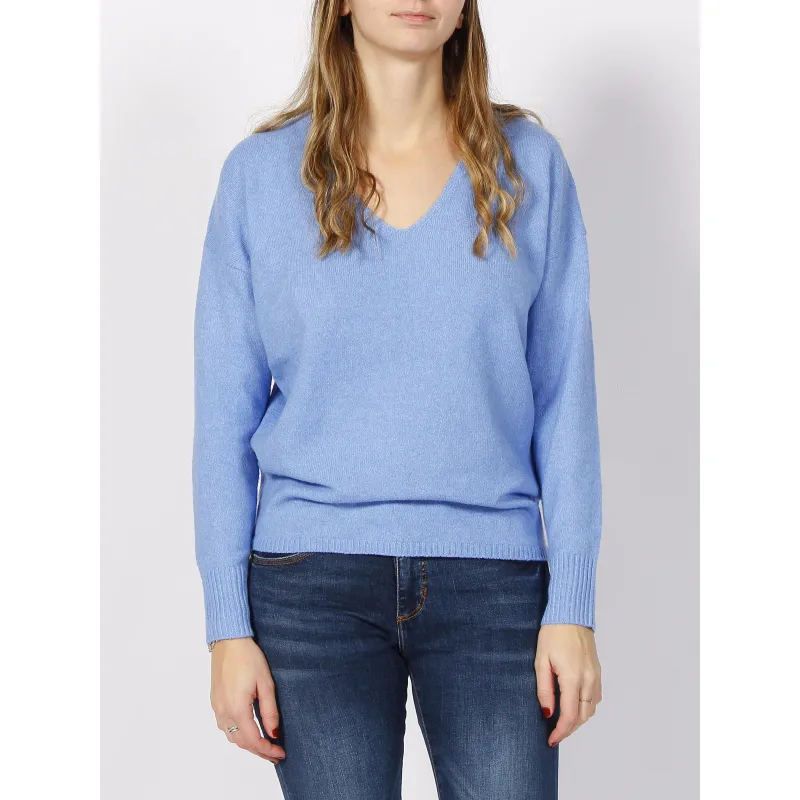 Pull col roulé megan gris femme - Jacqueline De Yong | wimod