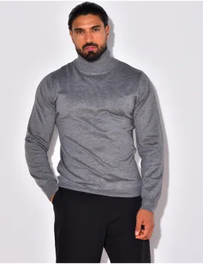 Pull fin col roulé / 56545 - JEANS INDUSTRY