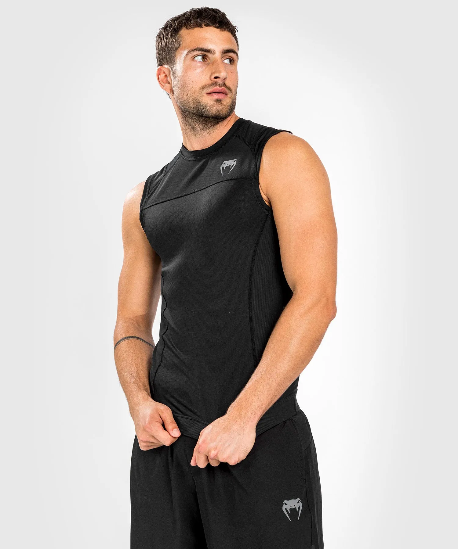 Rashguard Venum G-Fit Air sans manches - Noir