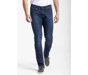 RICA LEWIS RL804 - Jean homme ajusté stretch stone brossé