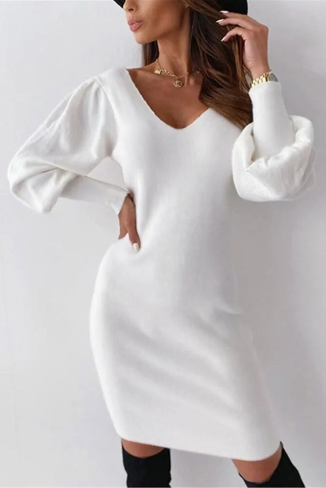 Robe Blanche Dos Dentelle