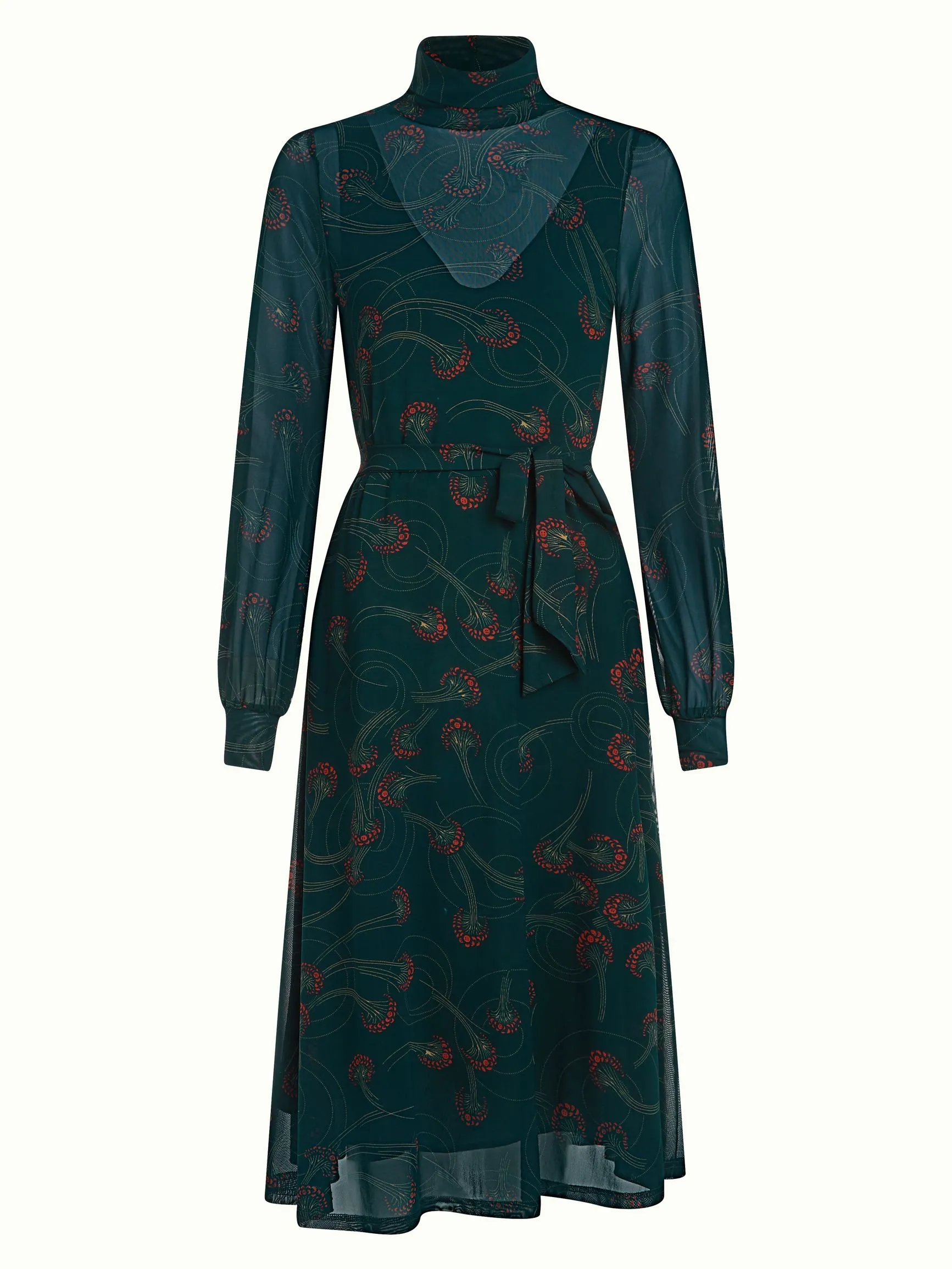 Robe Col Roulé Betsy Allure - Pine Vert