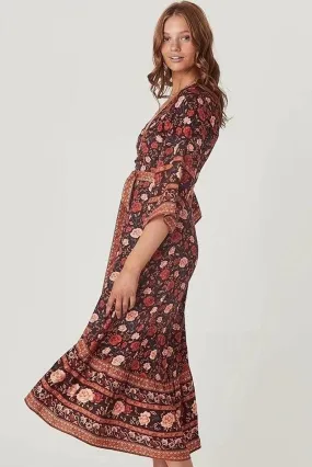 Robe style hippie longue