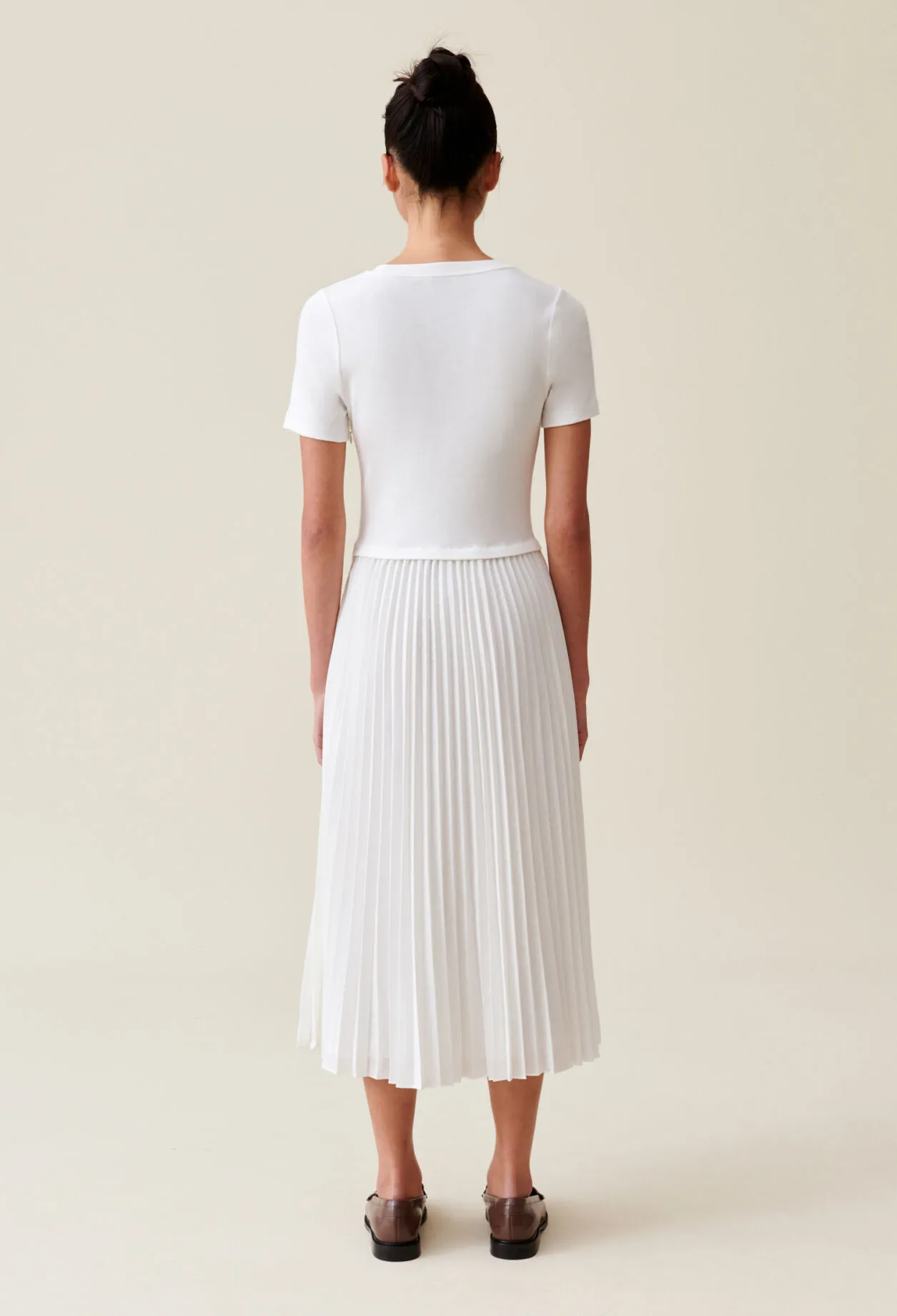 Robe Twist bi-matière | Claudie FR