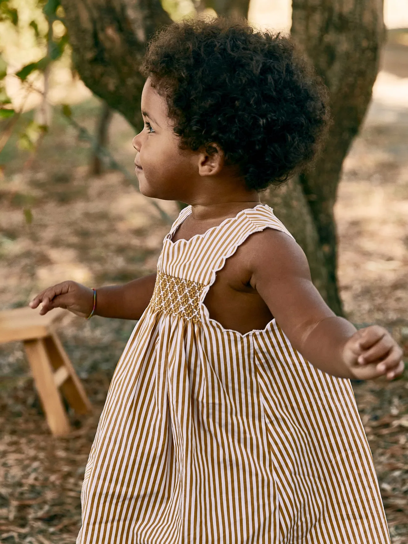 Robe à smocks Bébé