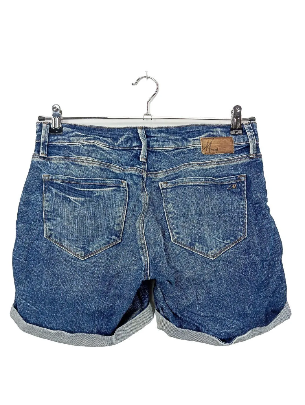 Short en jean bleu style décontracté