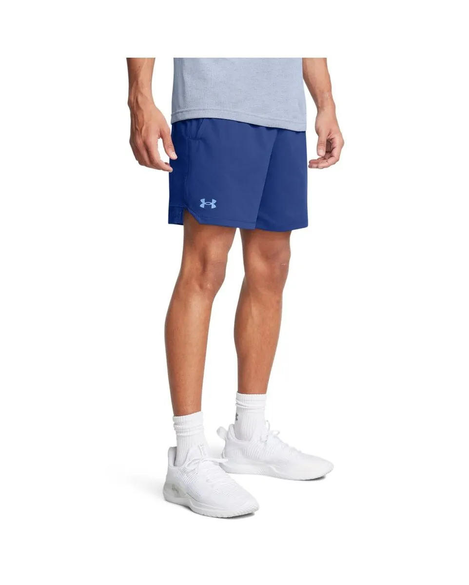 Short Homme UA VANISH WOVEN 6IN SHORTS Bleu