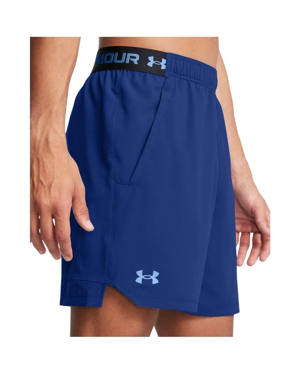 Short Homme UA VANISH WOVEN 6IN SHORTS Bleu