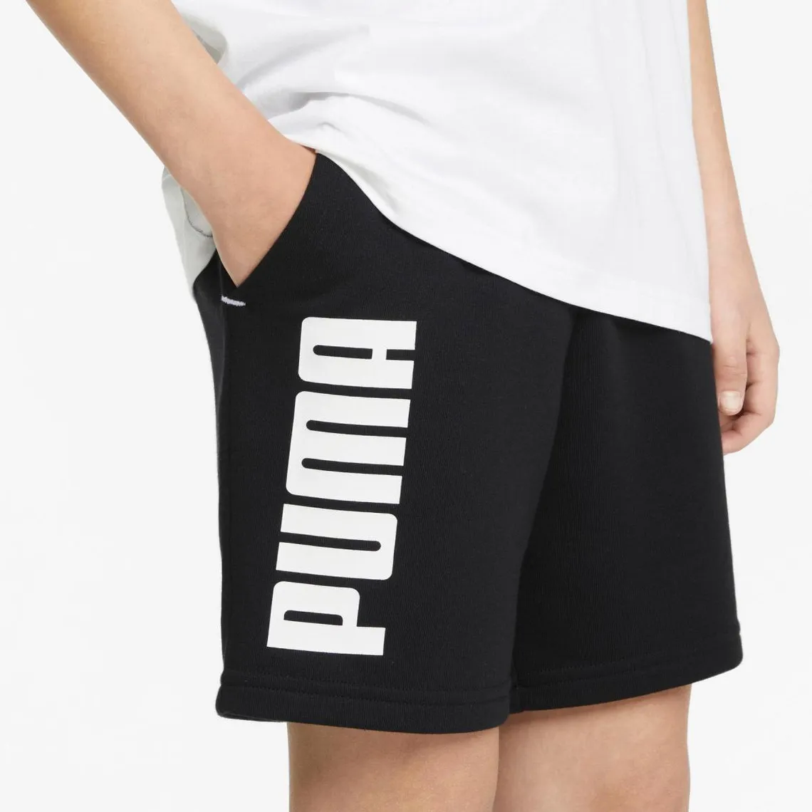 Short mixte JR PP SHORTS TR B noir | 3 Suisses