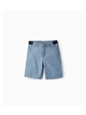 Shorts en jean en coton pour garçon 'Midi'  LETS PARTY - Bleu