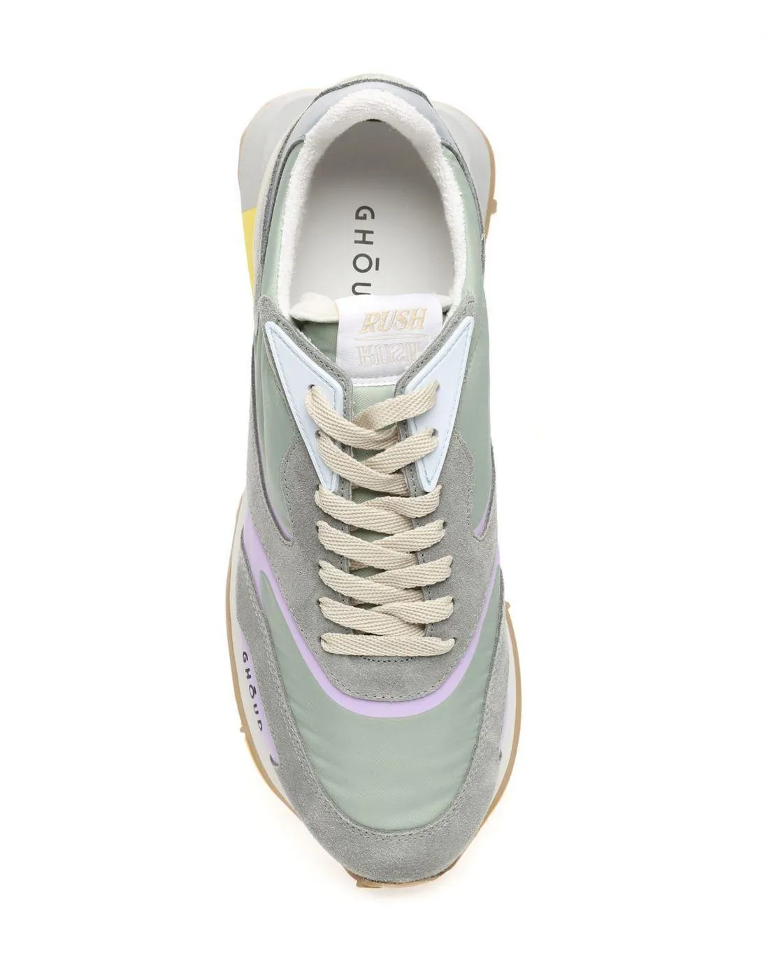 SNEAKER RUSH 2.0 LOW SAGE/LILAC - Ghoud Venice  | Chez Maman Rouen