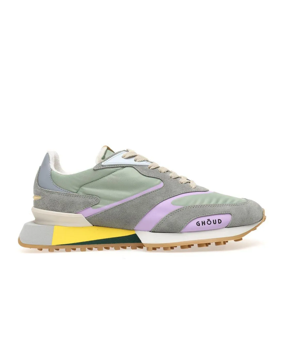 SNEAKER RUSH 2.0 LOW SAGE/LILAC - Ghoud Venice  | Chez Maman Rouen