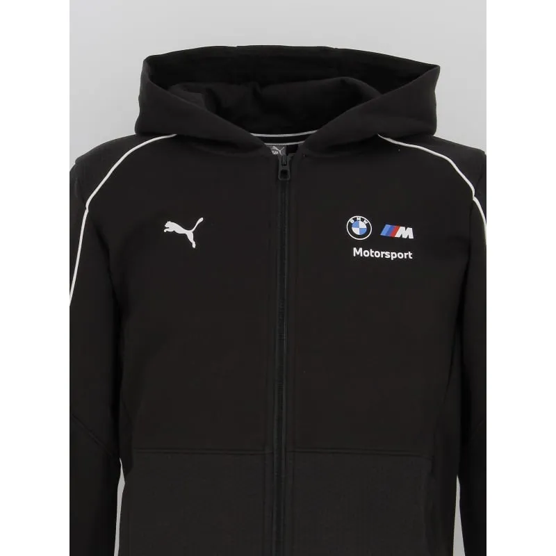 Sweat zippé à capuche bmw motorsport noir homme - Puma | wimod