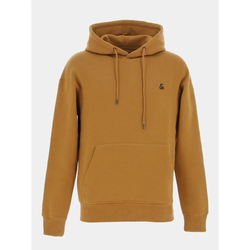 Sweat à capuche archie beige homme - Jack & Jones | wimod