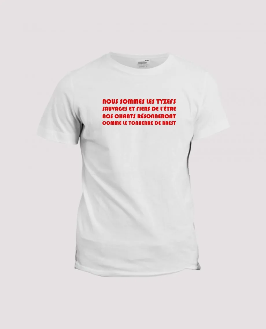 T-shirt chant Supporter : Tonnerre de Brest - La Ligne Shop