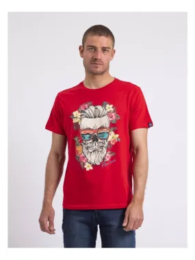 T-shirt col rond NOPILUCA - Rouge