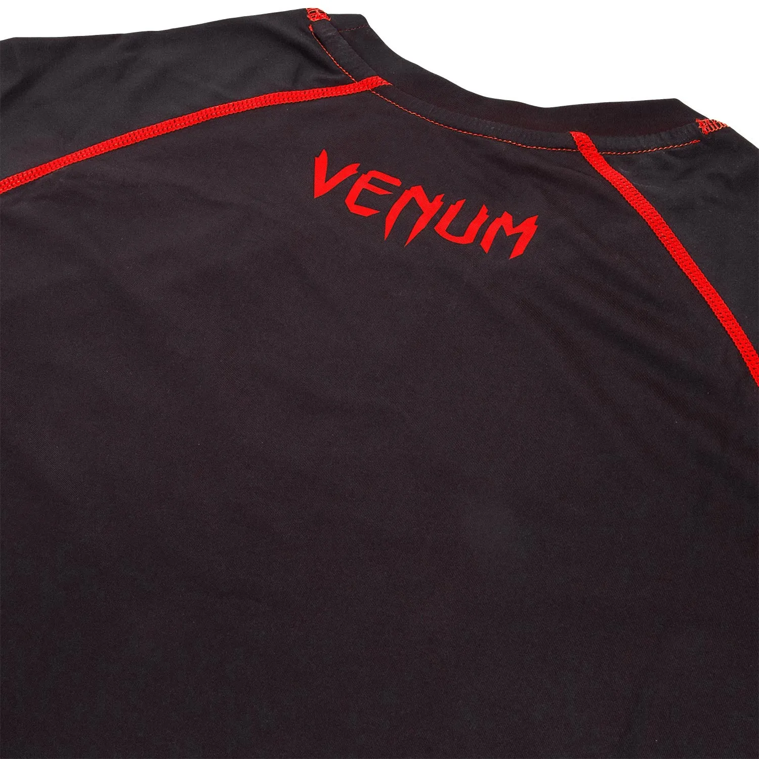 T-shirt de compression Venum Contender 3.0 - Manches courtes - Noir/Rouge