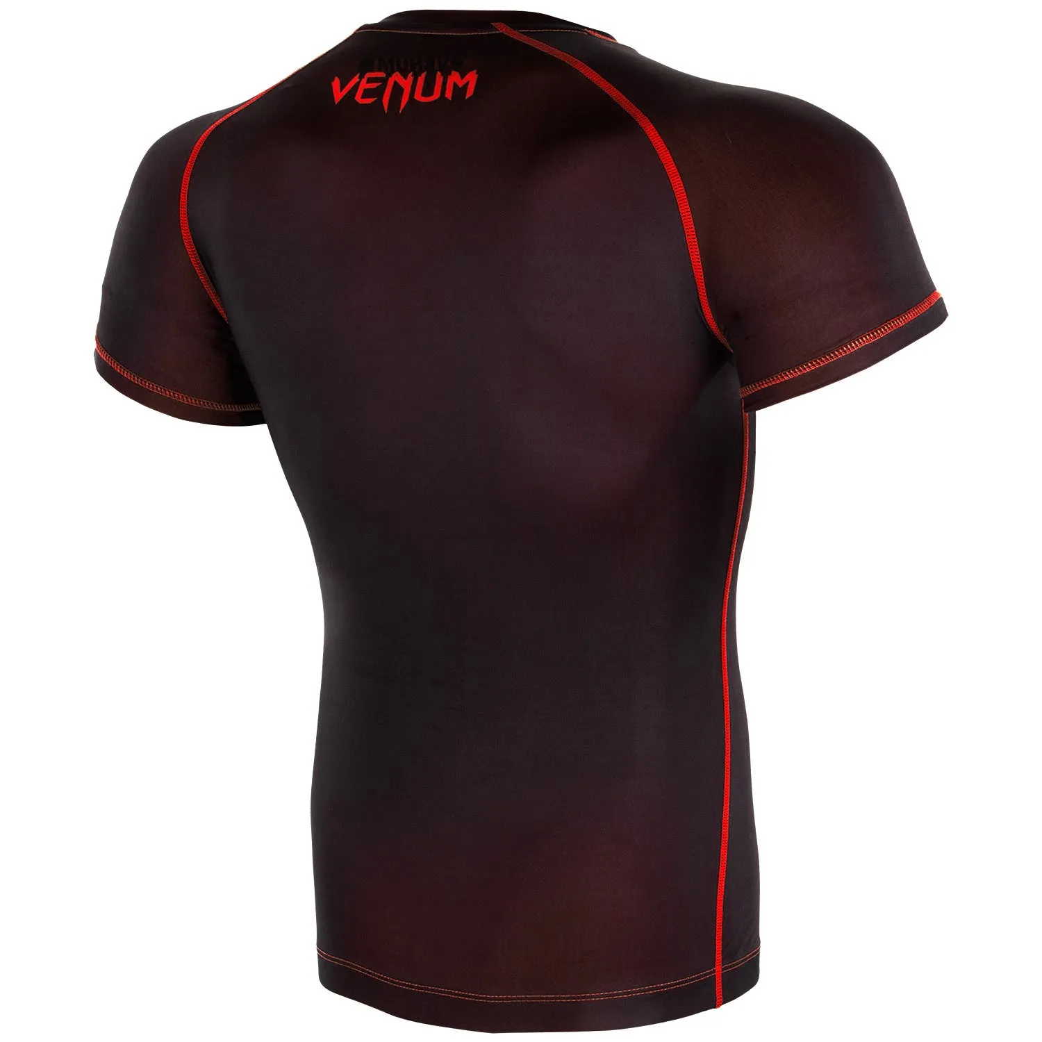 T-shirt de compression Venum Contender 3.0 - Manches courtes - Noir/Rouge