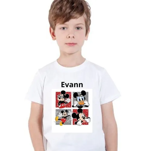 T-shirt enfant personnalisé " mickey "