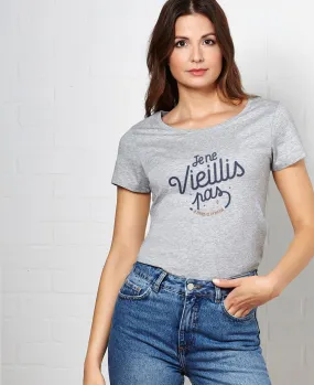 T-Shirt femme Je ne vieillis pas, je prends de la valeur - OLD