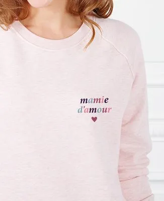 T-Shirt femme Mamie multicolore personnalisé