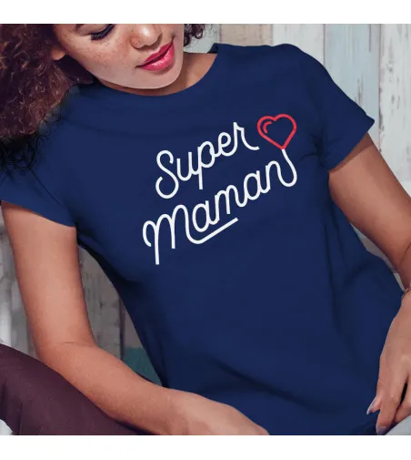 T shirt Femme - Super maman