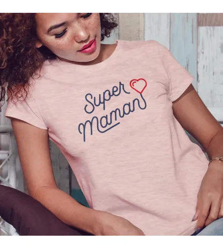 T shirt Femme - Super maman