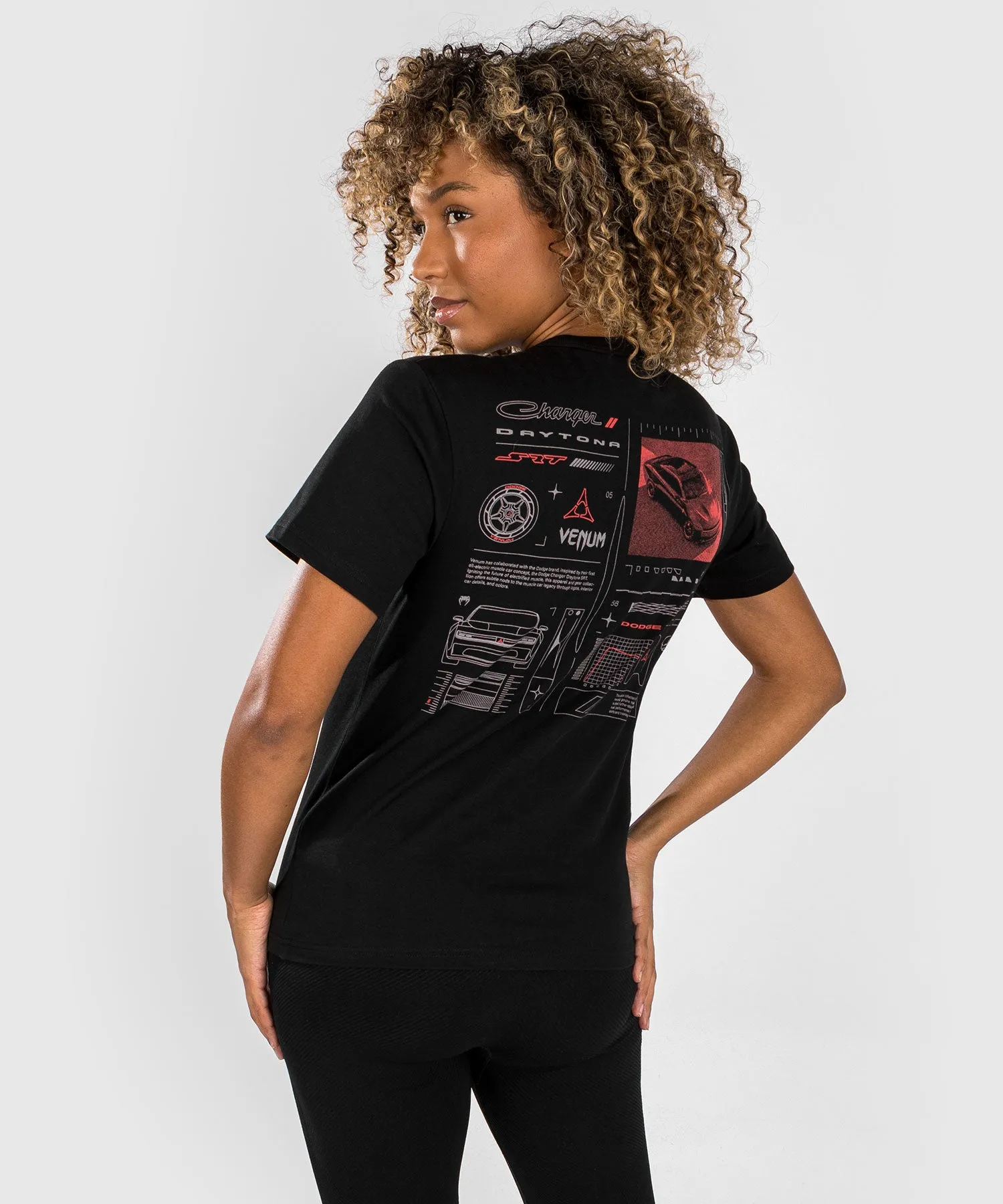 T-Shirt Femme Venum x Dodge Banshee - Noir