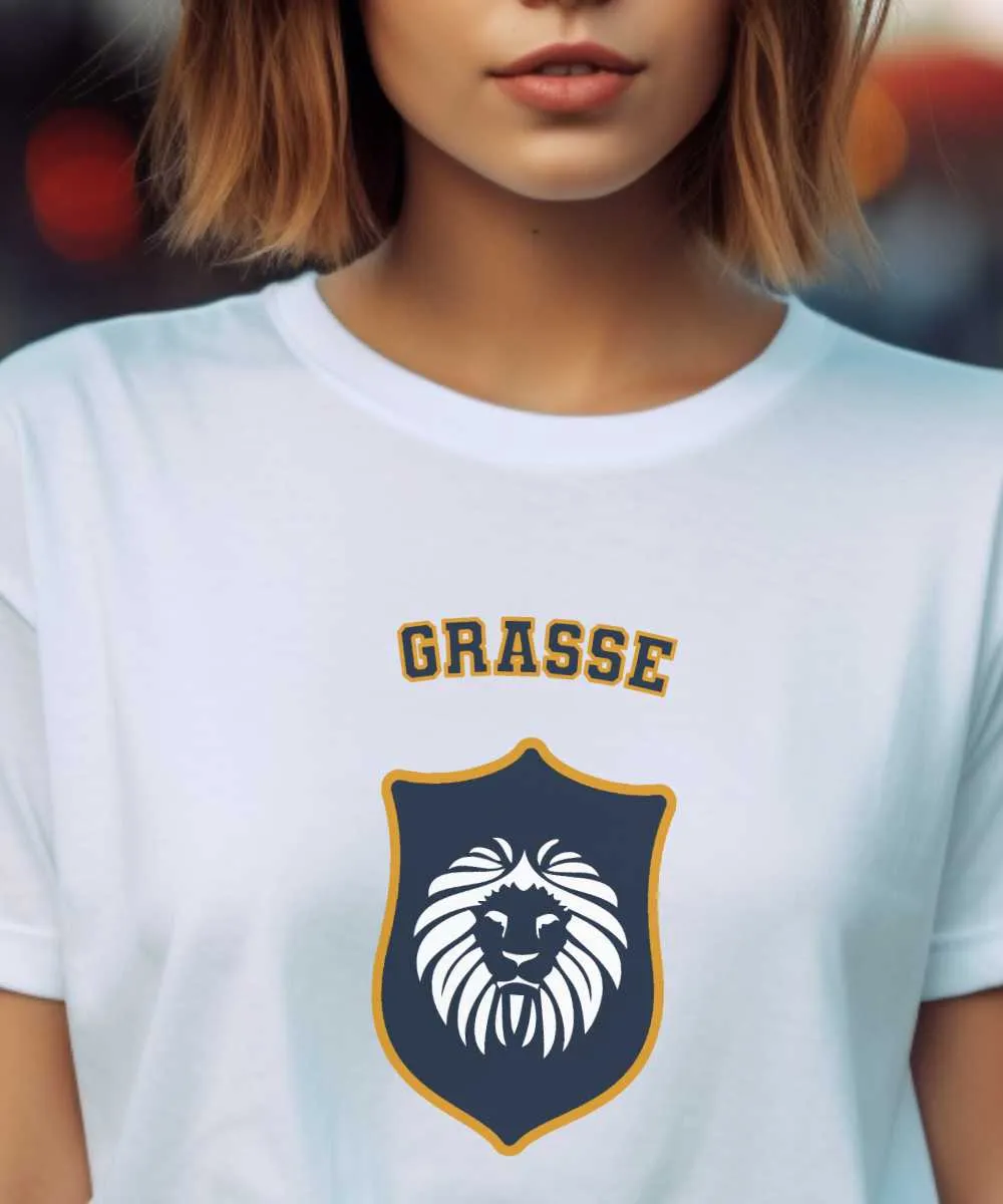 T-Shirt Grasse blason