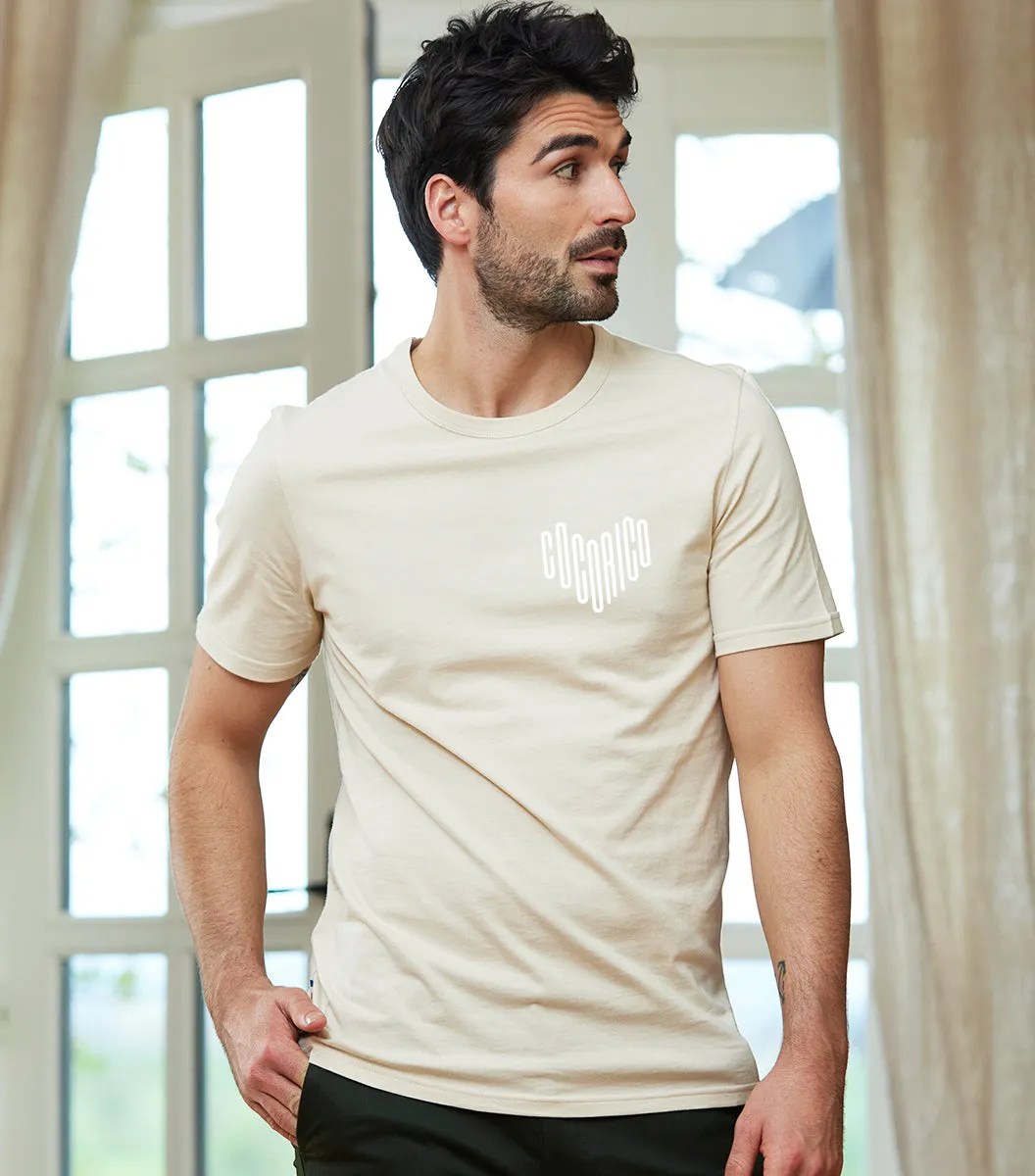 T-shirt Homme Sable - Le Coeur