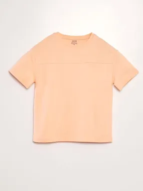 T-shirt loose - Orange