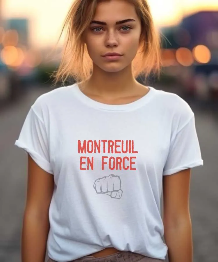 T-Shirt Montreuil en force