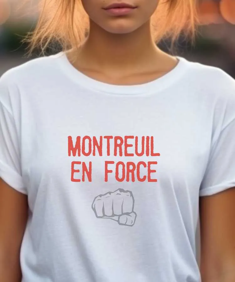 T-Shirt Montreuil en force