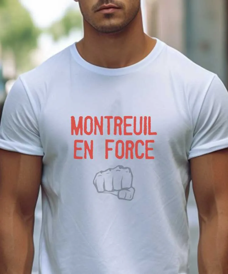 T-Shirt Montreuil en force